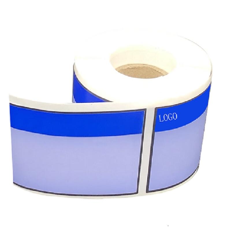 Lucheng PP Synthetic Self-Adhesive Labels синий