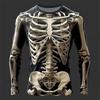 2026 Nieuw Schedel Mannen Grafisch Skelet Lange Mouwen T-shirt Halloween 3D Print T-shirt Mannen Vrouwen Mode Hip Hop Harajuku Tops T-shirts