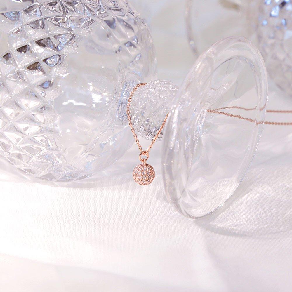 Dieuamour 14Kgp Bergé Necklace Rose Gold