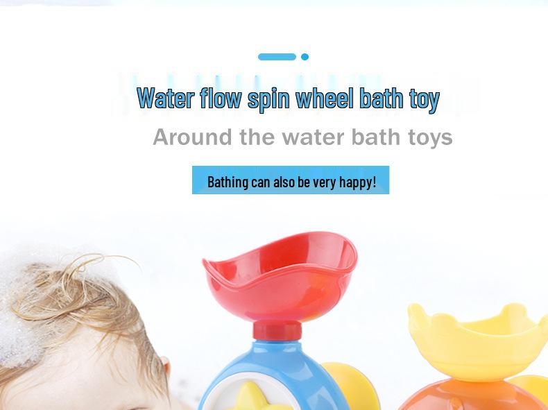 Baby Bath Toys: Cute Duck Water Spinner & Sprinkler for Infants and Children