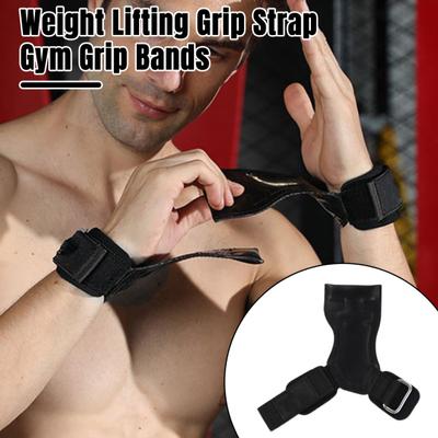 Zápěstní páska na zvedání závaží Protiskluzová Pánská Dámská Powerlifting Mrtvé tahy Cross trénink Shyby Fitness Páska na úchop ruky Polstrování zápěstí Posilovací vybavení