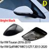 Carbon Look Side Wing Mirror Cover for VW Golf 7.5 MK7 7 GTD R GTI 6 Passat B7 CC Scirocco Polo 6R 6C MK6 Cap for Jetta 6 MKVI