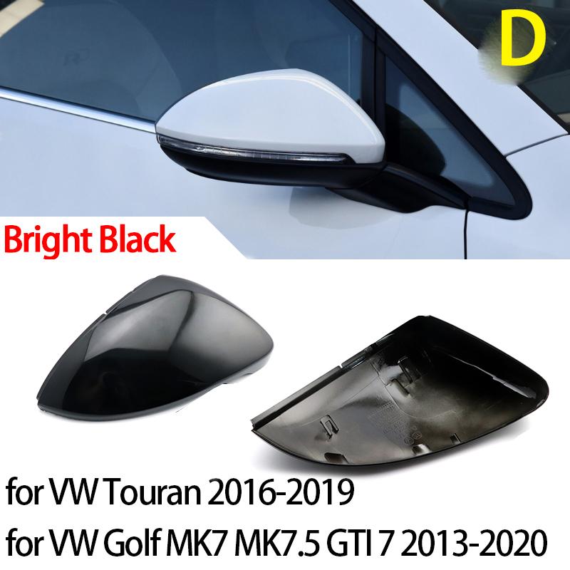 Carbon Look Side Wing Mirror Cover for VW Golf 7.5 MK7 7 GTD R GTI 6 Passat B7 CC Scirocco Polo 6R 6C MK6 Cap for Jetta 6 MKVI