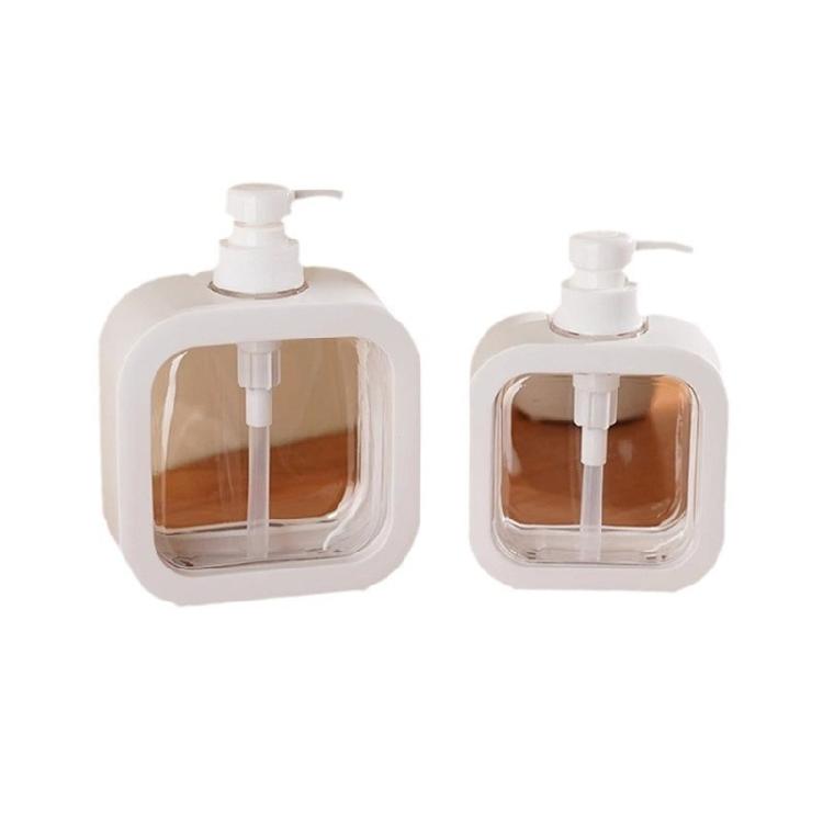 Plastic Pump Bottle Soap Dispenser Hand Wash Liquid Holders For Kitchen Bathroom Essential NonSpill Liquid Management