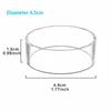Baseball Display Stand Rack Transparent Scratch-Resistant Golf Ball Storage Holder Organizer for Collector Gift Home Decor