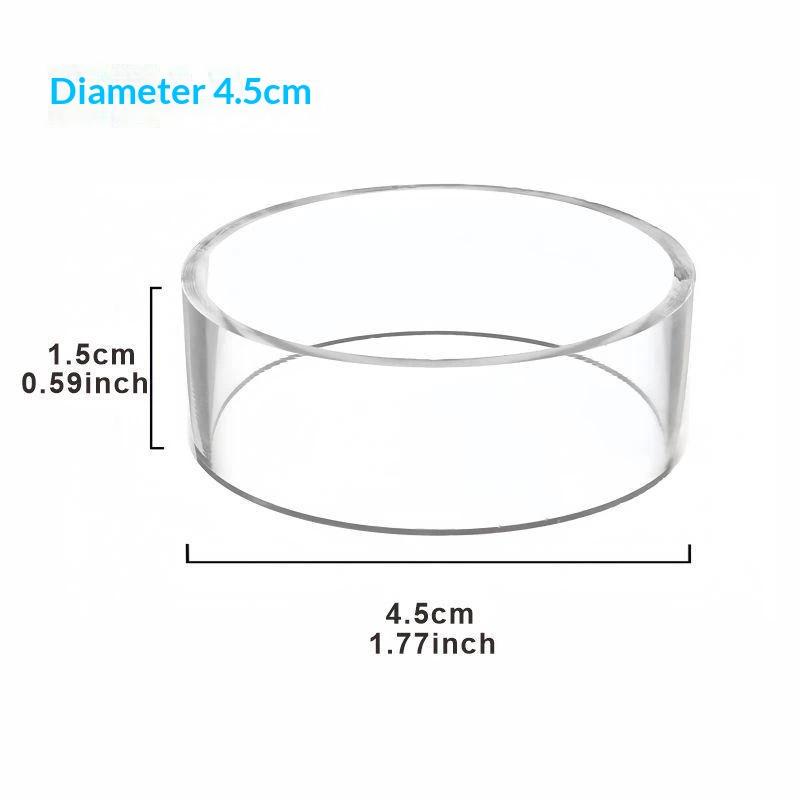 Baseball Display Stand Rack Transparent Scratch-Resistant Golf Ball Storage Holder Organizer for Collector Gift Home Decor