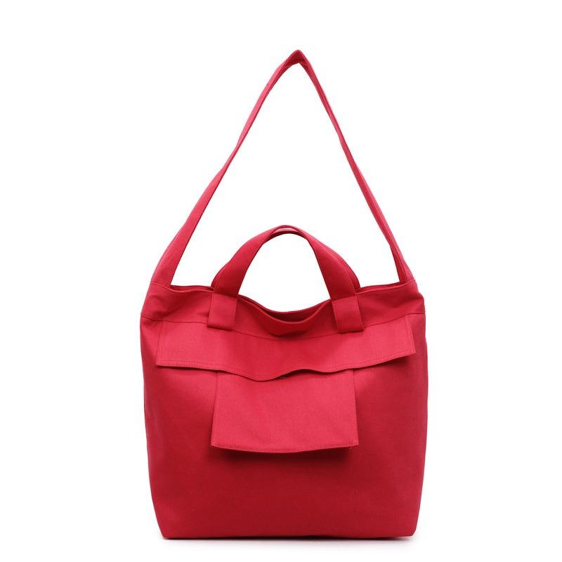 Fashion Canvas Bag Women's New Large-capacity Women's Tote Bag Casual Versatile Going Out Commuting Shoulder Bag