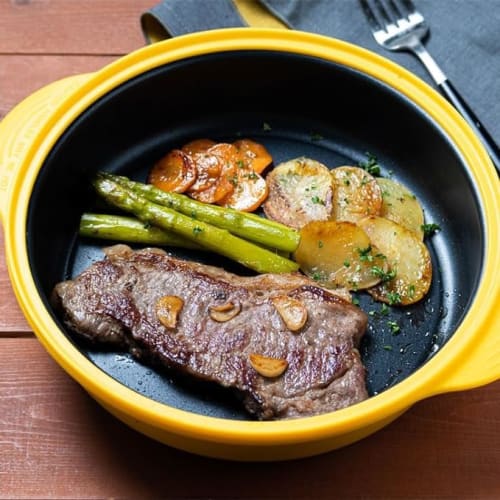 Famira Microwave Cooker Range Grill Pan