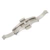 Double Button Watch Deployment Clasp Stainless Steel Strap Clasp Replacement Accessory 5 X 21