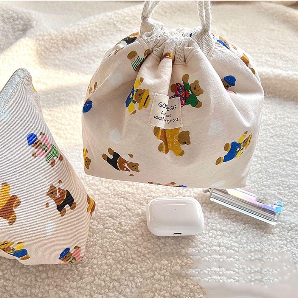 

Bag Beauty Tools Pouch Toiletry Drawstring Bag Makeup Pocket Simple Cosmetic Bag Travel Wash Bag