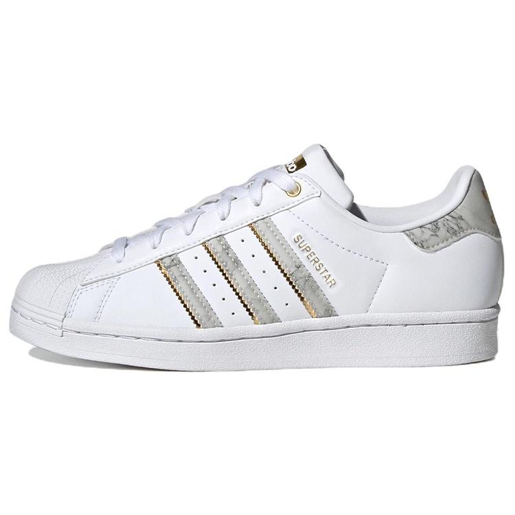 (WMNS) adidas Superstar White Gold Metallic Women s GX1839 EU 37⅓