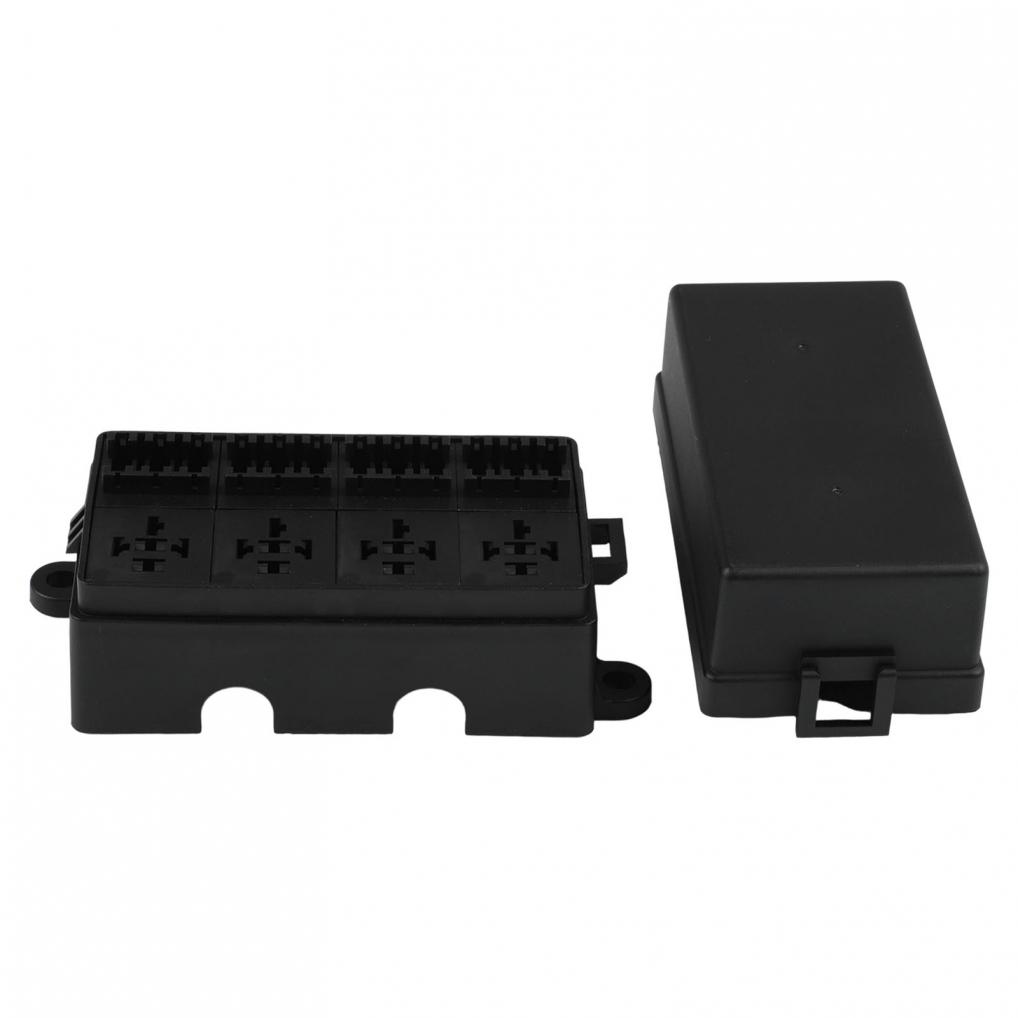 Releu cu 12 căi pentru mașină 12V40A Suport siguranțe tip lamă