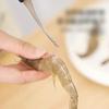 Stainless Steel Shrimp Wire Knife Cleaning Kitchen Tool Seafood Tools PP Handle Portable Shrimp Line Cleaner