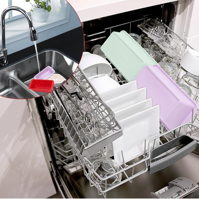 4Pcs Silicone Bread Mold Set Nonstick Loaf Tin Bakeware Cake Pastry Bread Baking Mold Bread Pan Baking Tray Loaf Pan Baking Tool