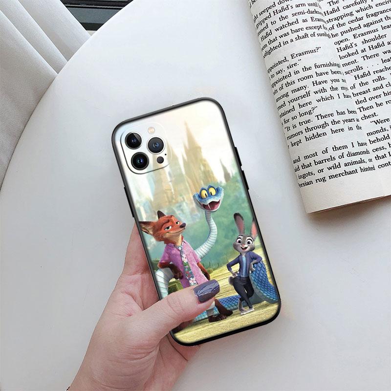 Zootopia Disney Phone Case for Motorola Moto Edge 60 60s 70 G86 G56 G54 E14 G04S G45 G54 G64 Pro Power Neo Fusion