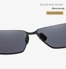 2023 Nylon Polarized Screwless Sunglasses for Men - Model 7308: Ideal for Business, Outdoor, and Fishing.