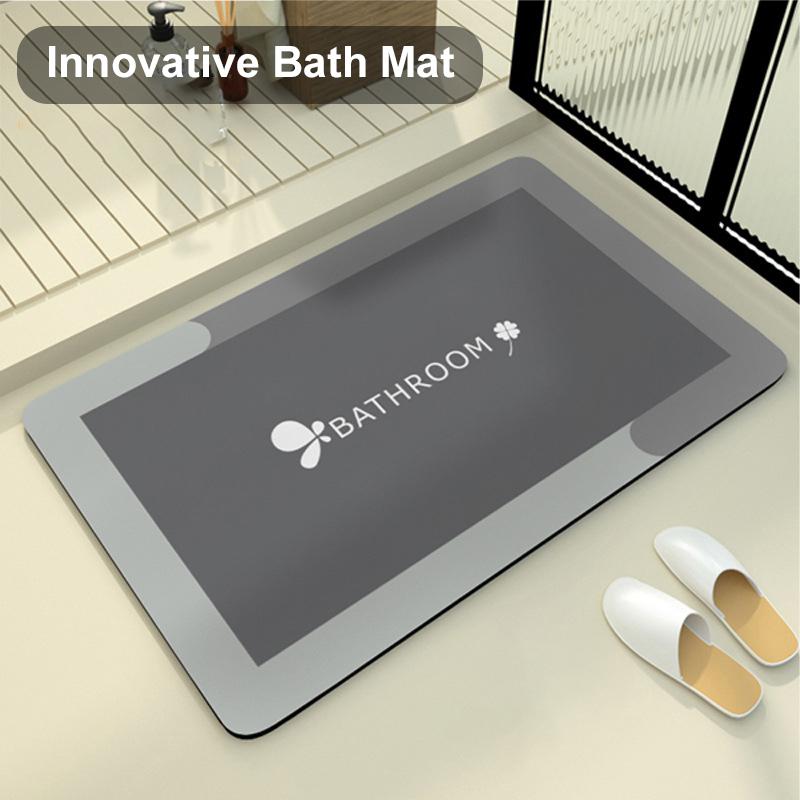 NEW Indoor Bathroom Absorbent Mat Modern Diatomite Foot Mat Quick Drying Kitchen Toilet Rug Non-slip Doormat Simple Home Decor