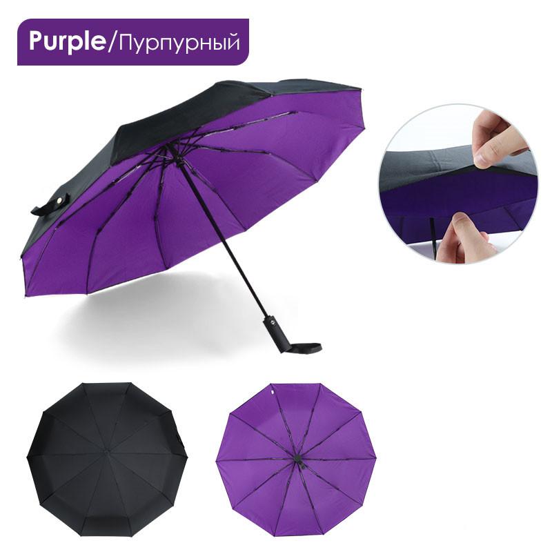 Windproof Double Automatic Folding Umbrella Female Male Ten Bone Car Luxury Large Business Umbrellas Men Rain Women Gift Parasol