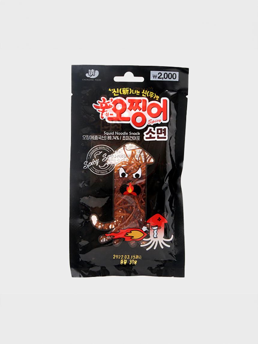 Cheonghae Seasoned Dried Squid Strips 30g 1ea