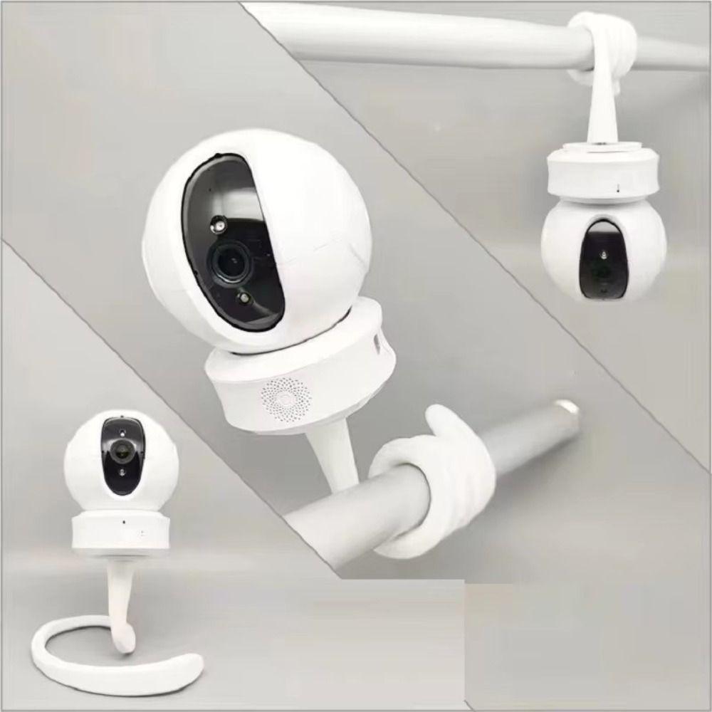 Flexibler Babykamera-Halter Silikon-Webcam-Ständer Neuer Babyphone-Halter Krippen-Wiegenstange