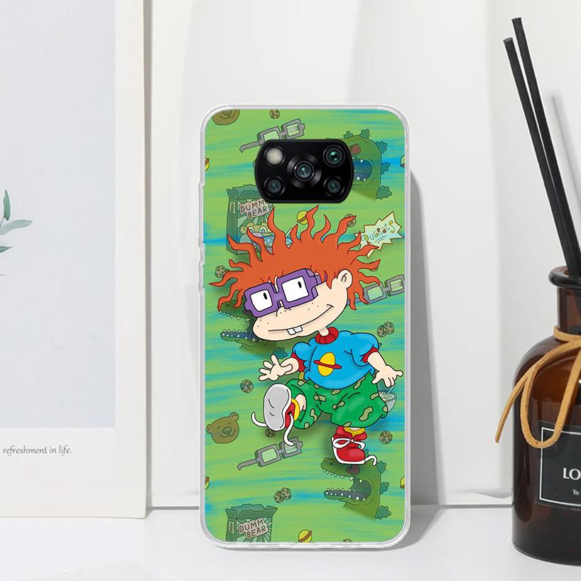 Cartoon R-Rugrat Phone Case For Xiaomi Poco X7 X6 X5 X4 X3 Nfc F6 F5 Pro F4 Gt F3 F2 F1 M5S M4 M3 Art Fundas Back Cover
