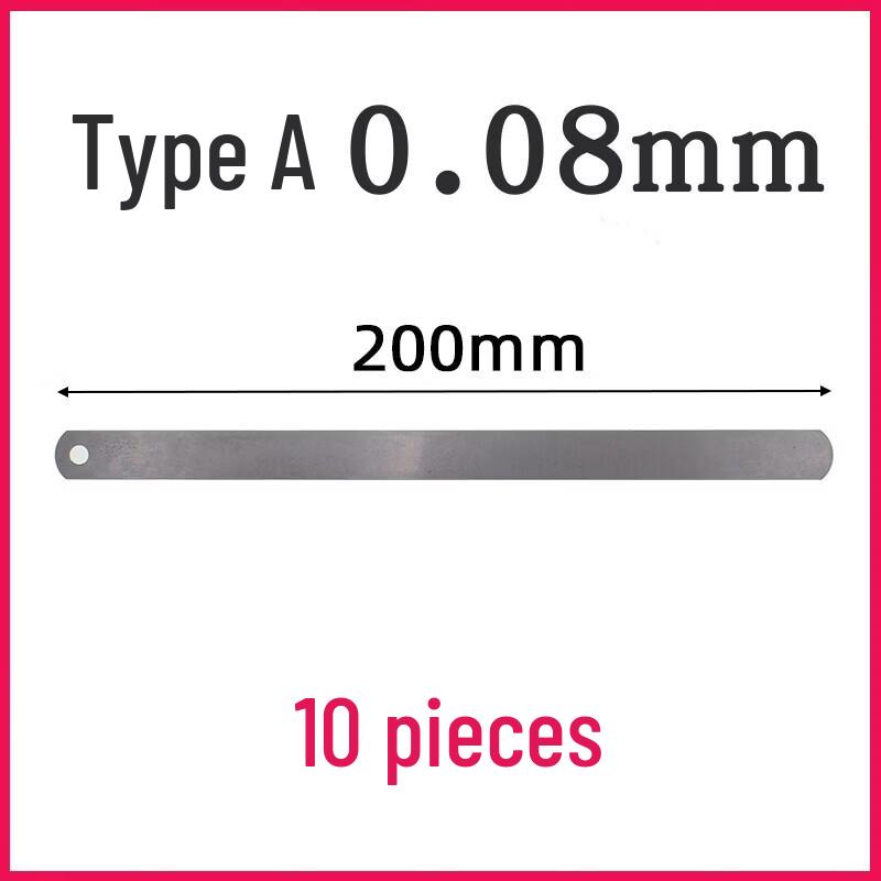 Shangqi 200mm A-Type Feeler Gauge Blade