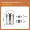 Contenedor de Alimentos Aislado de Acero Inoxidable