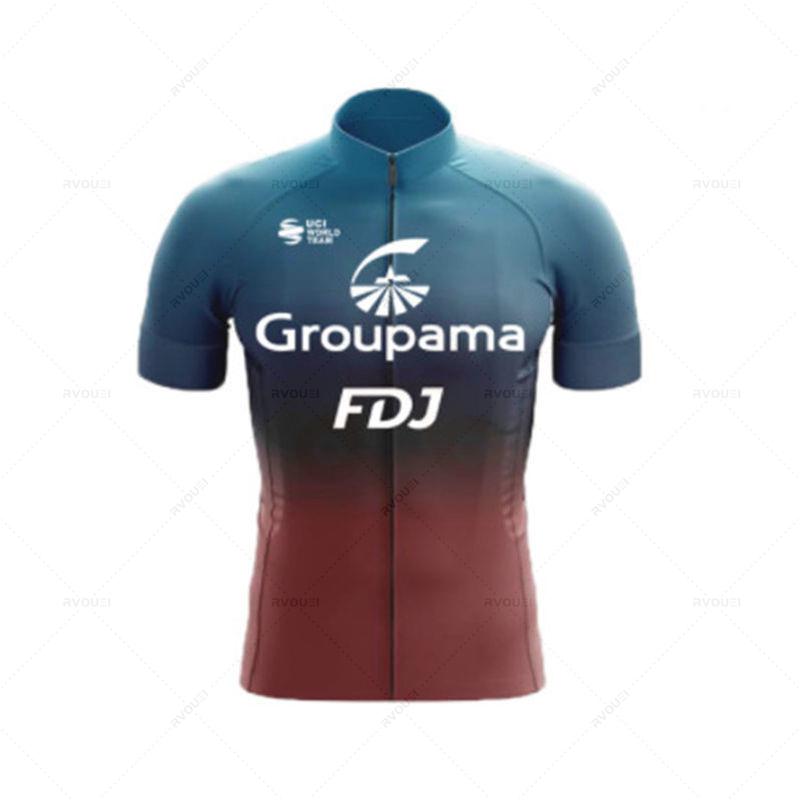 Fdj Team Cycling Jersey Set for Men, Cycling Clothing, MTB Bike Clothes, Uniform, Bicycle Suit, New, 2026