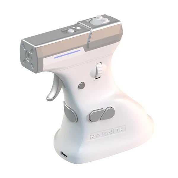 Ragnok ErgoStrike7 FPS Gaming Mouse (White) Realistic Recoil, DPI Switching, USB Wired, Ergonomic Design Professional Aiming Enhancement,