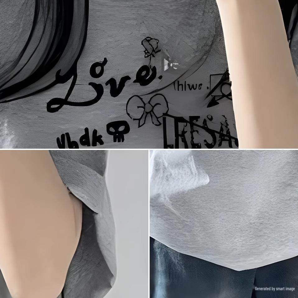 Retro American Plus Size Pure Cotton Women's Short Sleeve T-shirt - Summer 2026 Oversized Loose Fit