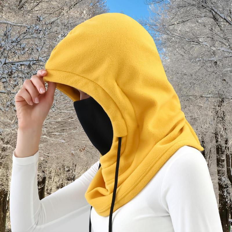 Ski Face Cover Cycling Masque Scarf Headgear Fleece Hood Neck Warmer Ski Masque Windproof Winter Face Cover
