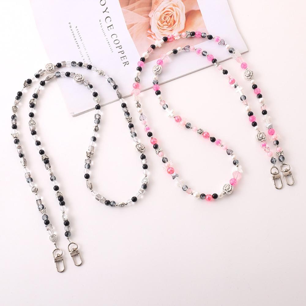 Anti Loss Mobile Phone Crossbody Strap Love Heart Phone Neck Straps  Phone Case Accessories