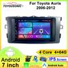 Toyousonic Car Video Player for Toyota Auris 2006-2012 GPS Navigation Built-in Dsp Carplay Autoradio Android Head Unit