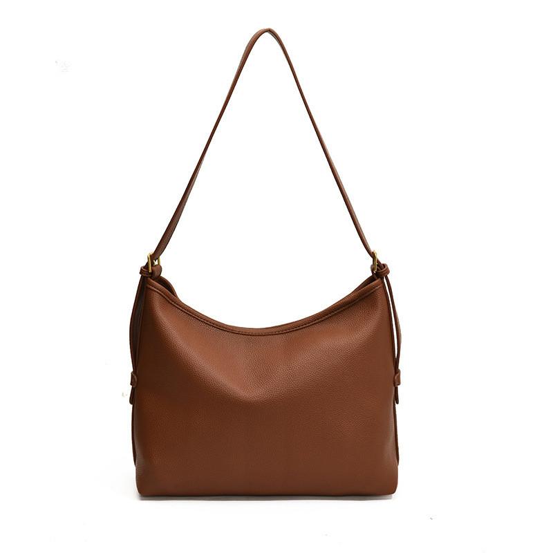 Ielgy Retro Fashion Tote Bag Korean Version Trendy Casual Underarm Large Capacity Shoulder Bag