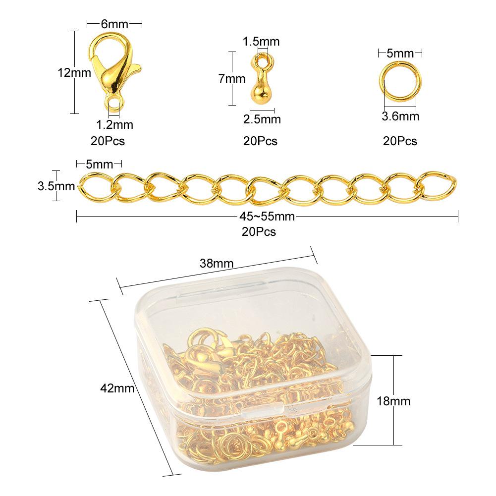 

Сделай сам Удлинитель хвостовой цепочки с застежкой-лобстером для браслетов и аксессуаров для одежды