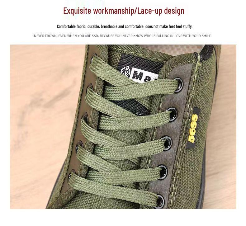 New Star Generation Non-slip Wear-resistant Canvas Shoes