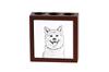 Akita, Akita Inu - Pen Holder with a Dog, Desk Organizer with a Print, Personalized Desk Decoration from the Art-Dog Brand.
