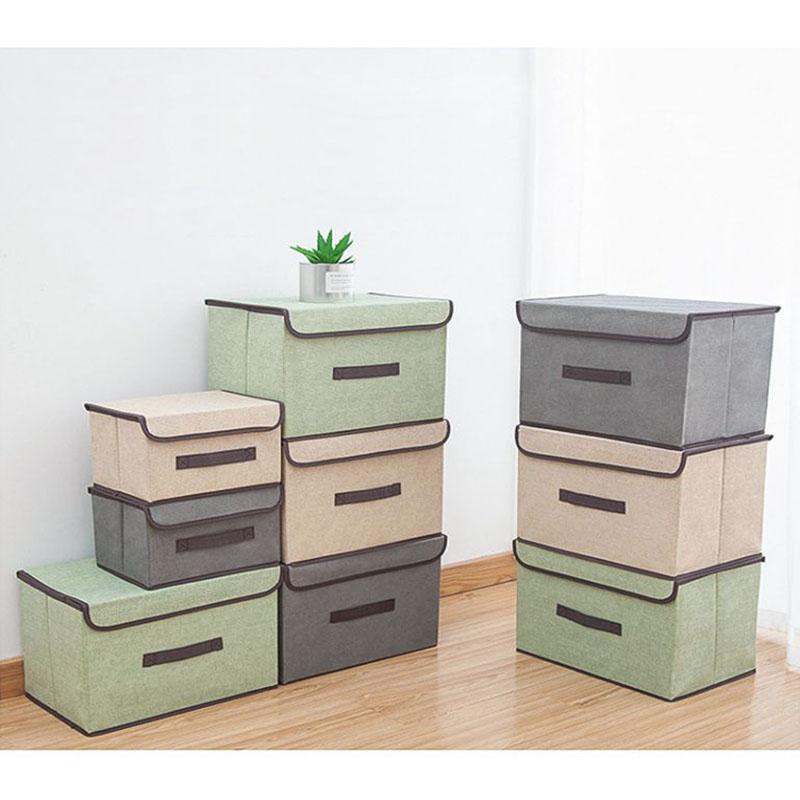 Storage Boxes With Lids Home Storage Baskets Containers Bins Home Organizer Boxes