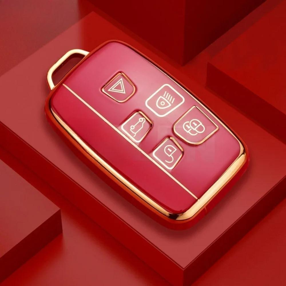 TPU Car Remote Key Case Cover Shell for Land Rover Range Rover Sport Evoque Freelander Velar Discovery 4 Jaguar XE XJ XF Guitar