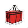 Thermal Insulated Bag Tote FoilLined Large Capacity Soft Side