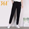 361 Degrees Sports Pants Female Summer Loose Casual Jogger Pants Knit Breathable Ankle-Tied Pants Thin Women's Pants