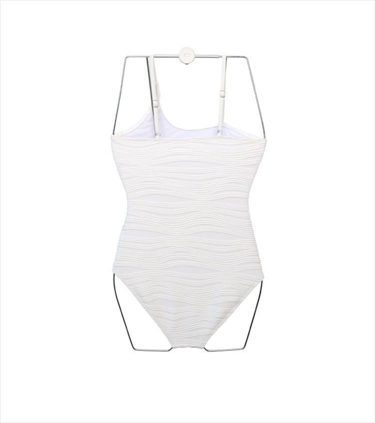2026 Women's Slimming Triangle One-Piece Swimsuit - Tummy Concealing Beach & Hot Spring Swimwear