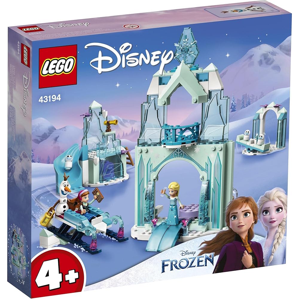 LEGO Disney Princess Frozen Wonderland Building Blocks Set 43194 for Ages 4 and Up