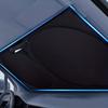 Auto-Baffle-Sonnenschutz Innenfensterabdeckung Windschutzscheiben-Visier-Schutz Windschutzscheiben-Falt-Sonnenschutzvorhang Styling Sonnenschutz