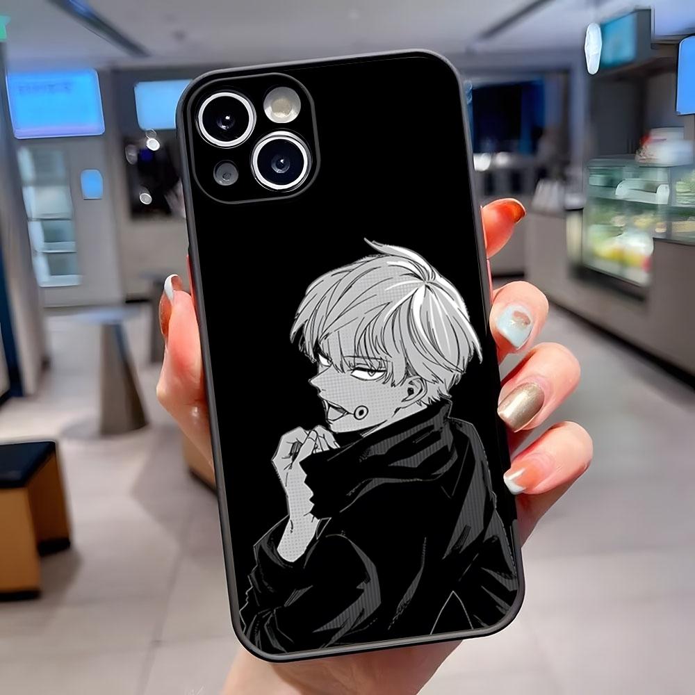 Jujutsu Kaisen Anime Inumaki Toge Phone Case Matte Translucent For IPhone 15 Pro 16 Pro Max 13 11 12 14 Xs X Xr 7 8 Se Cover