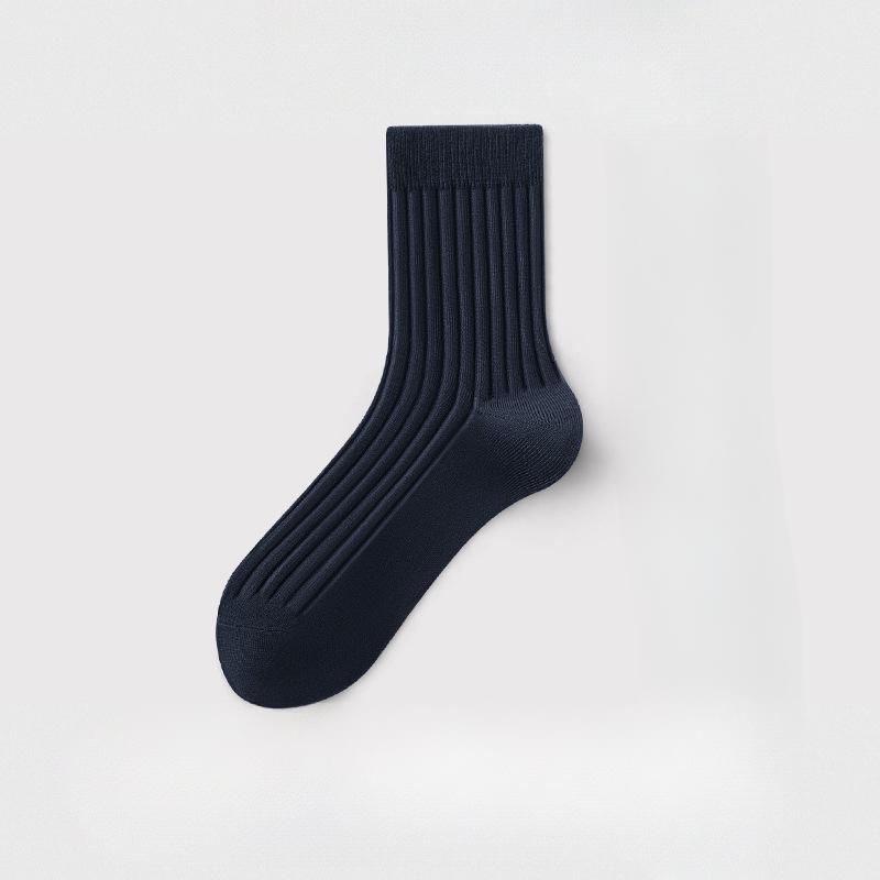 Men's Spring and Autumn Business Cotton Anti Pilling Tube Socks