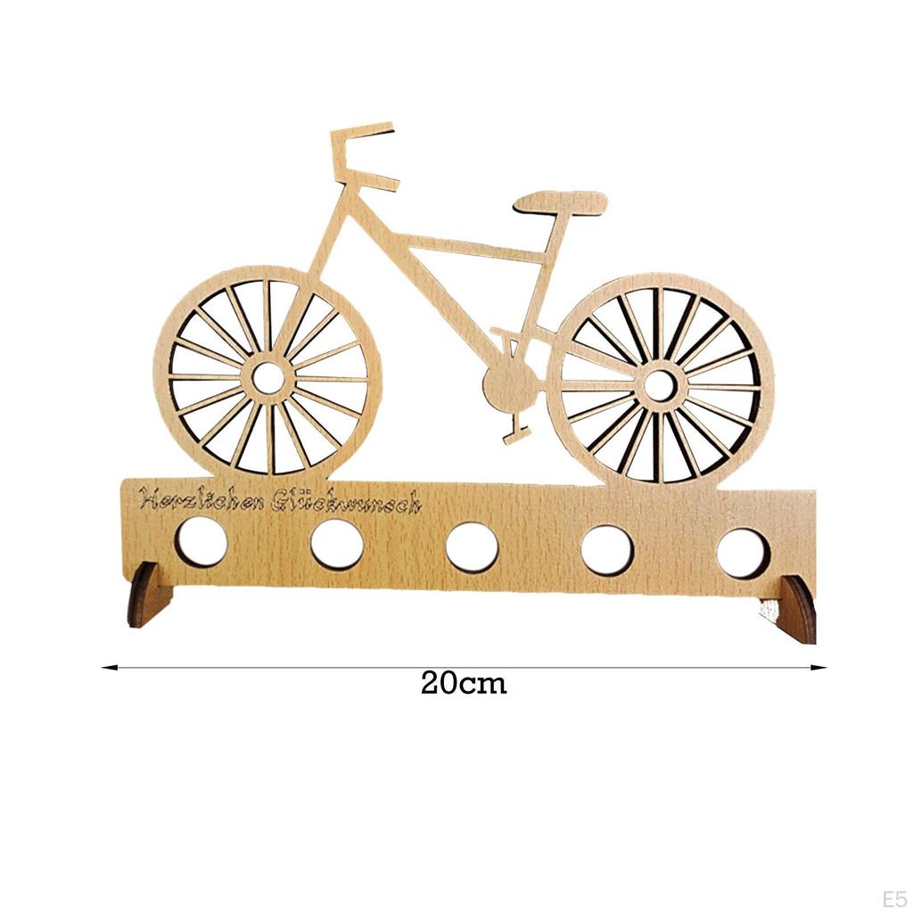 Money Gift Holder Cash Creative Bike Shape Table Centerpiece Guestbook for Festival,
