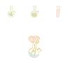 Cartoon Eyecatching Creative Floral Vase Brooch Daisy Rose Design Alloy Badge Decor For