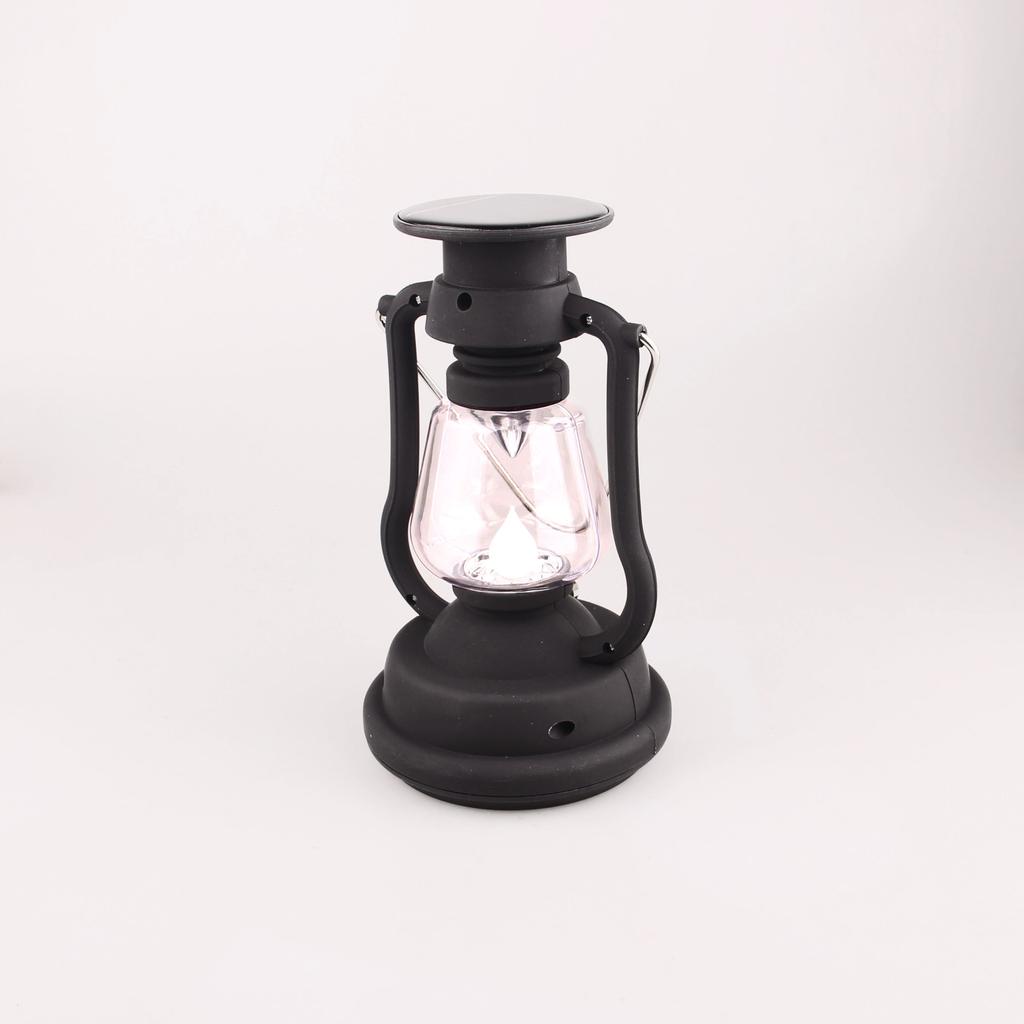 Vintage LED Lantern Camping Light Solar Hand Crank Rechargeable LED Portable Lantern For Tent Fishing Garden Outdoor Emergency