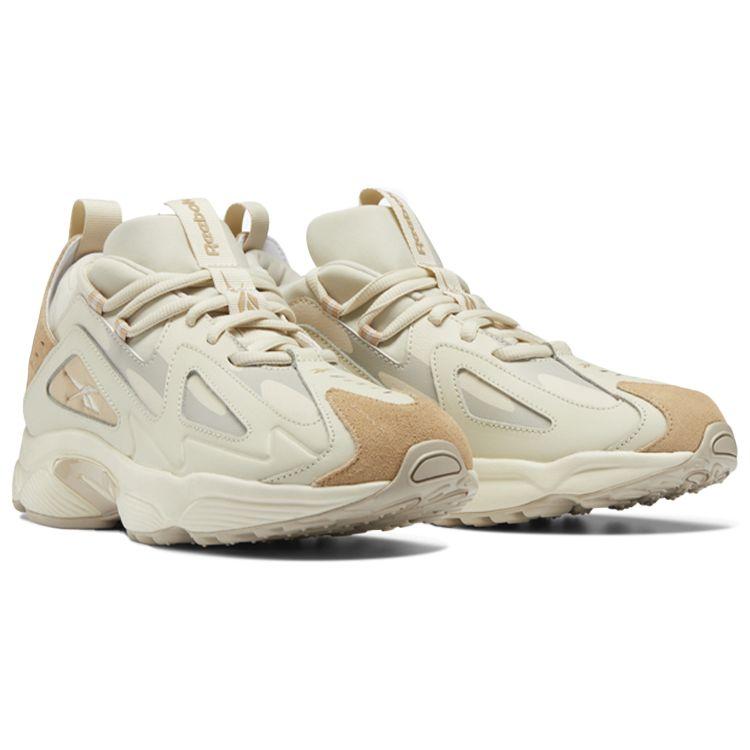 Reebok Dmx Series 1200 Lt Fabric Synthetic Leather Retro Sports Low-Top Lifestyle Shoes Unisex Sneaker Gray GV9293